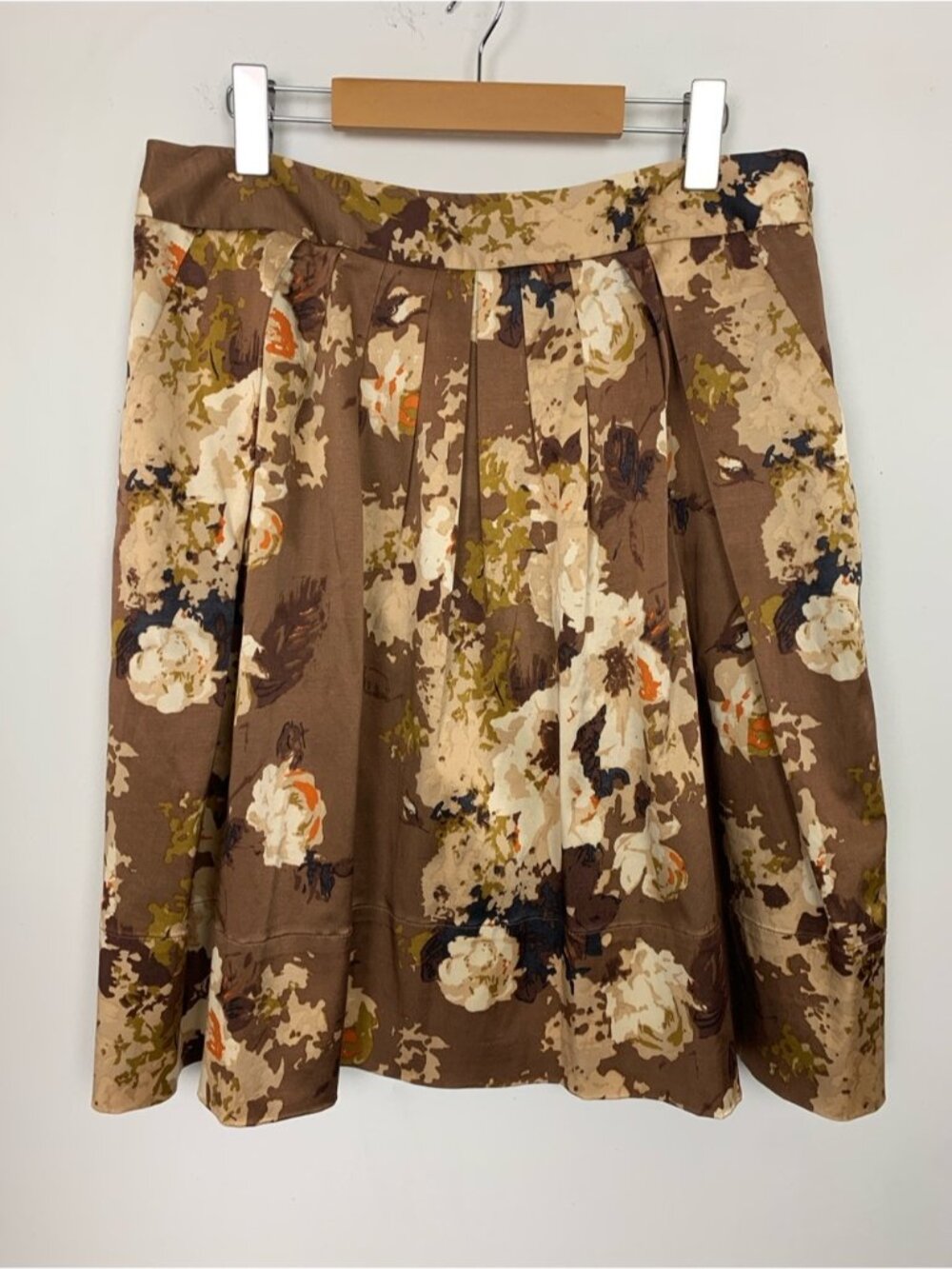 Talbots Floral Satin Skirt - Picture 2 of 7